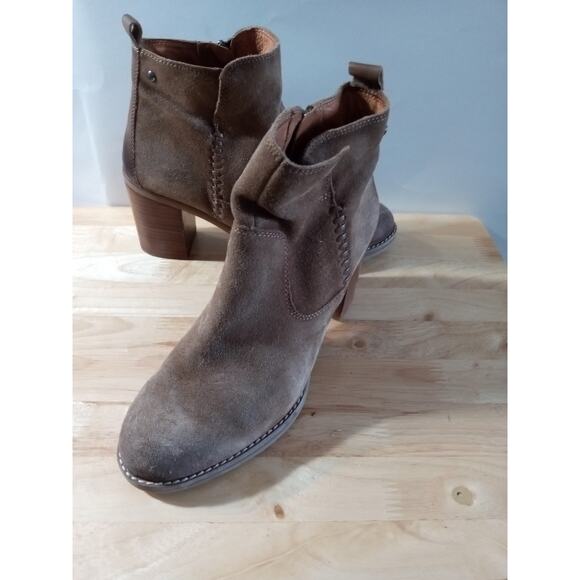Pikolinos, Pompeya Ankle Boots Block Heeled Suede 39/8 - Picture 15 of 15